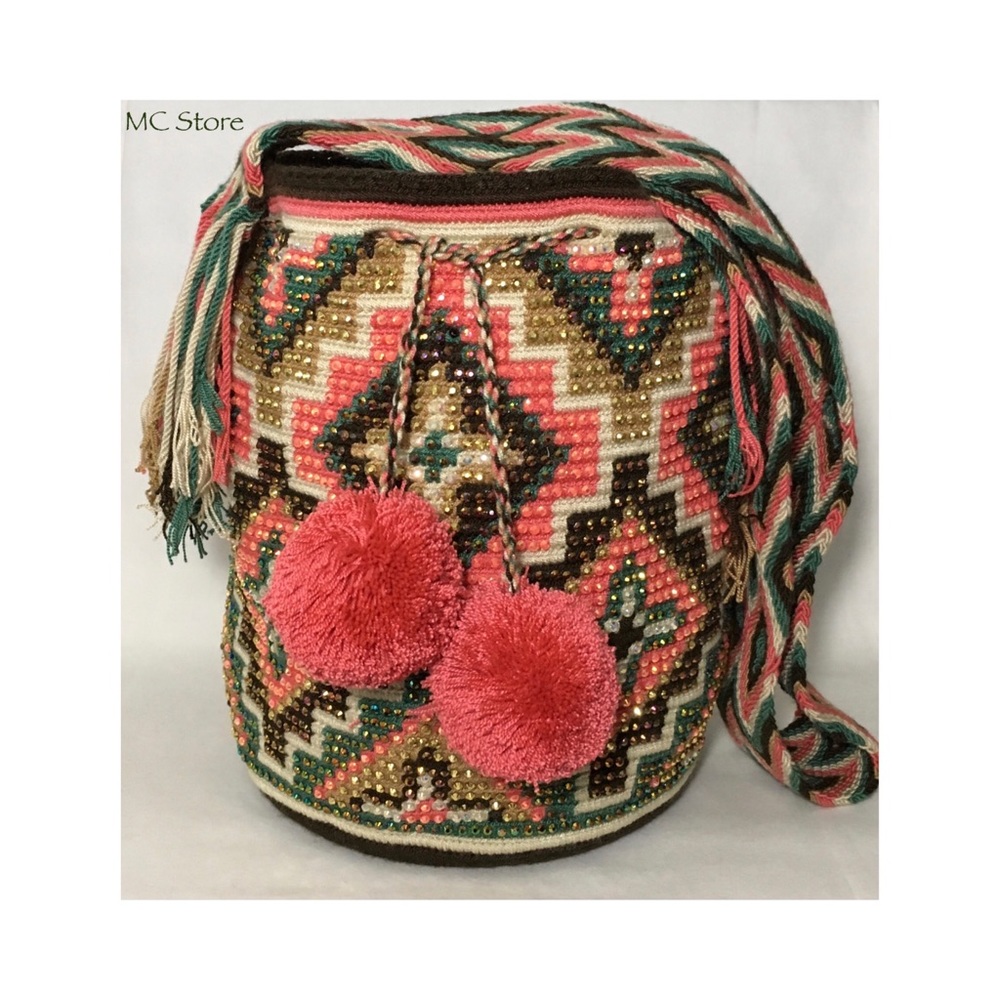 Mochila Wayuu multicolor